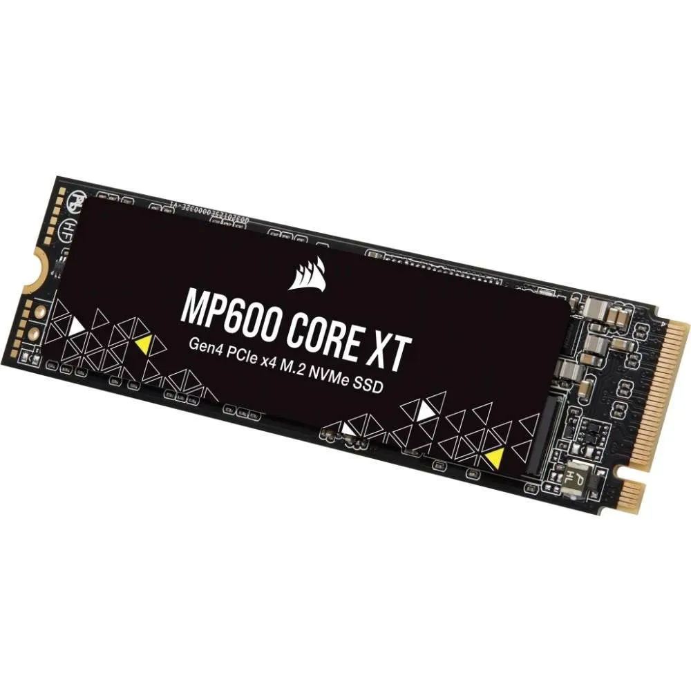 Ssd 4tb Corsair Mp600 Core Xt, Pcie Gen 4.0 X4 Nvme M.2, Leitura: 5000mb/S E Gravao: 4400mb/S, Preto - Cssd-F4000gbmp600cxt